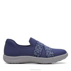 Adella Stride tricot bleu marine foncé Clarks tricot bleu marine foncé femmes N6R8B6285 Clarks tricot bleu marine foncé