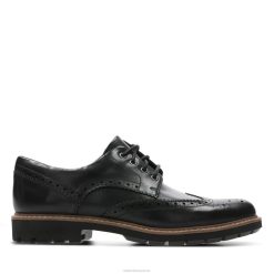 aile de batcombe en cuir noir Hommes N6R8B3560 Clarks Cuir noir