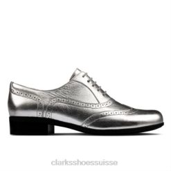 argent métallisé clarks hamble chêne femmes N6R8B3931 Clarks argent métallisé