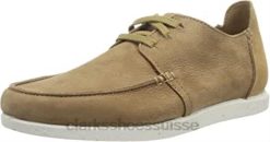 baskets basses shacre lite en nubuck sable foncé clarks pour hommes Hommes N6R8B1297 Clarks nubuck sable foncé