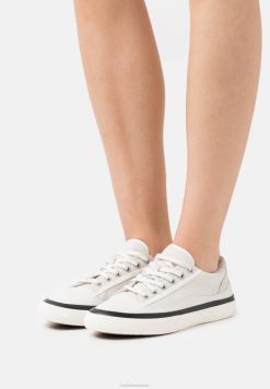 baskets clarks blanches aceley en dentelle unisexe N6R8B6904 Clarks blanc