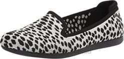 blanc noir intérêt tricot femmes carly dream mocassin clarks femmes N6R8B2956 Clarks tricot d'intérêt blanc noir