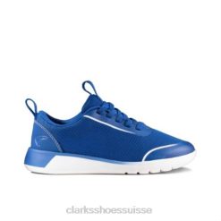 bleu clarks banlieue spark jnr f fit unisexe N6R8B4944 Clarks bleu