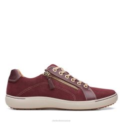 bordeaux clarks nalle dentelle bordeaux unisexe N6R8B5024 Clarks Bourgogne