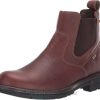 botte chelsea imperméable morris up pour hommes en cuir foulonné marron clarks Hommes N6R8B1182 Clarks cuir foulonné marron