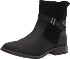 botte de mode camzstrap pour femmes clarks noirs femmes N6R8B822 Clarks noir