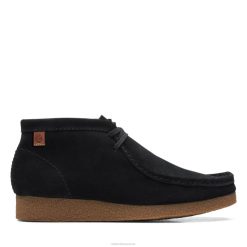 botte shacre en daim noir clarks Hommes N6R8B3628 Clarks Suède noir