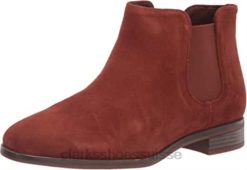 bottes de mode trish chelsea pour femmes mahoga ny clarks femmes N6R8B2102 Clarks