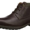 bottine Bowzer Peak pour hommes mahoga ny cuir clarks Hommes N6R8B1846 Clarks cuir d'acajou