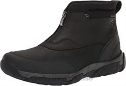 bottine imperméable zippée grove pour homme clarks cuir noir Hommes N6R8B1583 Clarks Cuir noir
