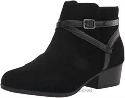 bottines adreena hi en daim noir pour femme clarks femmes N6R8B676 Clarks Suède noir