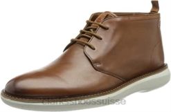 bottines brantmid pour hommes clarks tan foncé lea Hommes N6R8B2565 Clarks Léa beige foncé