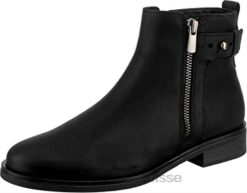 bottines chelsea memi lo en cuir noir pour femme clarks femmes N6R8B948 Clarks Cuir noir