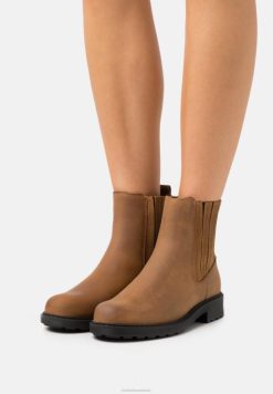 bottines classiques orinoco clarks marron unisexe N6R8B7063 Clarks brun