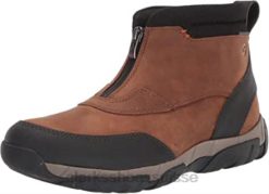 bottines grove zip ii pour hommes beige foncé clarks Hommes N6R8B350 Clarks bronzage foncé