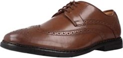 Brogues Banbury Limit pour hommes, marron, bronzage britannique, Lea Clarks Hommes N6R8B70 Clarks Lea marron britannique