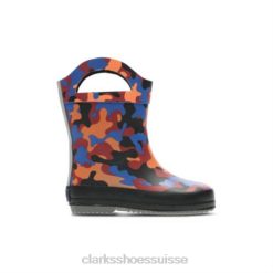 camouflage bleu clarks tarri star fst g fit unisexe N6R8B4784 Clarks camouflage bleu