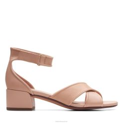 caroleigh Rise Clarks Blush Foncé Lea femmes N6R8B3431 Clarks Léa blush foncé