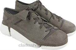 chaussure trigenic evo homme clarks daim gris Hommes N6R8B549 Clarks daim gris