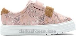 chaussures en cuir pour tout-petits nova craft clarks roses enfants N6R8B622 Clarks