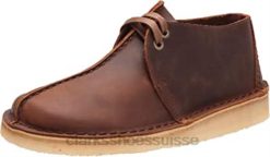 cire d'abeille clarks hommes désert trek oxford Hommes N6R8B1611 Clarks cire d'abeille