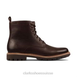clarks batcombe hi2 marron foncé Hommes N6R8B4547 Clarks marron foncé