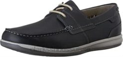 Clarks bleu Oxford style Fallston pour hommes Hommes N6R8B2567 Clarks