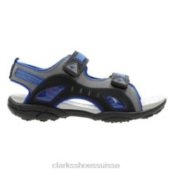 clarks bleu solar force 3 inf g fit unisexe N6R8B4851 Clarks bleu