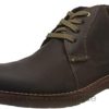 Clarks, bottes mi-mollet Vargo pour hommes, marron foncé Hommes N6R8B1337 Clarks marron foncé