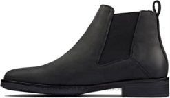 Clarks - Bottines chelsea memi top noires pour femmes femmes N6R8B569 Clarks Cuir noir