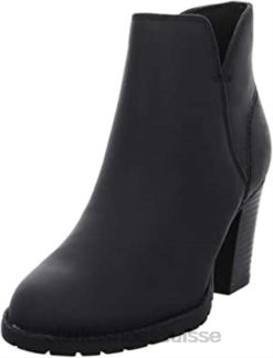 Clarks - Bottines souples verona trish noires pour femmes femmes N6R8B89 Clarks Cuir noir