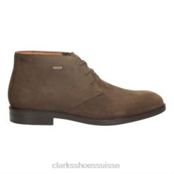 clarks chilver hi gtx ebo ny nubuck Hommes N6R8B4386 Clarks nubuck ébène
