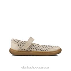 clarks coton flash stripe inf f fit unisexe N6R8B4737 Clarks coton