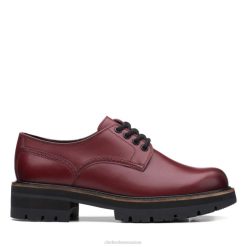 Clarks cuir marron orianna derby cuir marron unisexe N6R8B5017 Clarks cuir de châtaignier