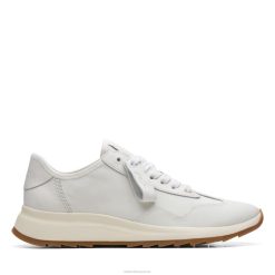 clarks dash lite lo cuir blanc femmes N6R8B3010 Clarks cuir blanc