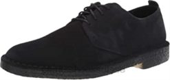 Clarks Desert London Oxford en daim noir pour homme Hommes N6R8B1379 Clarks Suède noir