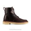 Clarks Desert Mali Cuir Marron unisexe N6R8B4170 Clarks cuir de châtaignier