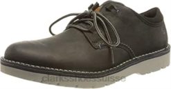 Clarks Eastford Low Oxford en cuir noir pour homme Hommes N6R8B1402 Clarks Cuir noir