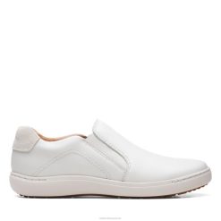 clarks en cuir blanc nalle stride femmes N6R8B3307 Clarks cuir blanc
