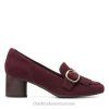 clarks en daim bordeaux un cosmo go femmes N6R8B4027 Clarks daim bordeaux