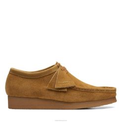 clarks en daim poilu en chêne wallabee Hommes N6R8B3614 Clarks daim poilu en chêne