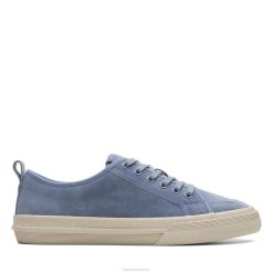 clarks en dentelle bleu denim sde roxby femmes N6R8B3156 Clarks jean bleu