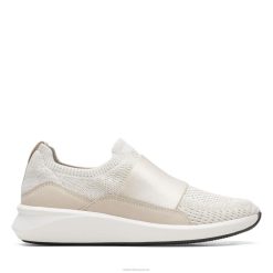 Clarks en tricot blanc Un Rio Knit femmes N6R8B3230 Clarks tricot blanc