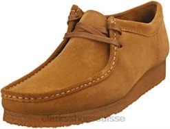 clarks fashion wallabee chaussures cola pour hommes Hommes N6R8B433 Clarks