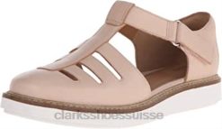 clarks glick delta glick delta en cuir nu pour femmes femmes N6R8B1942 Clarks cuir nu