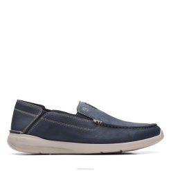 clarks gorwstep en nubuck bleu marine Hommes N6R8B3475 Clarks nubuck bleu marine