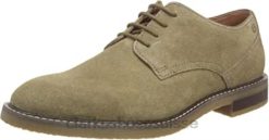 clarks jaxen low oxford en daim olive pour hommes Hommes N6R8B1062 Clarks daim olive