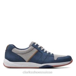 clarks langton dentelle combi marine nbk Hommes N6R8B4466 Clarks combi marine nbk