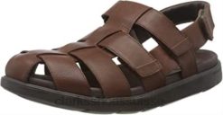 clarks marron mahoga ny mahoga ny sandales à bout fermé unwilmore ray pour hommes Hommes N6R8B2025 Clarks acajou brun acajou