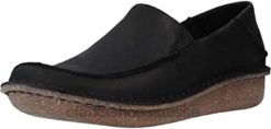 Clarks - Mocassins amusants Ny Go noirs pour femmes femmes N6R8B161 Clarks cuir noir cuir noir